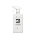 a white spray bottle with a white label