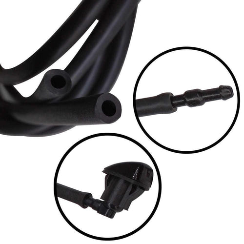 Car washer fluid tubing connector